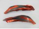 2007-2008 Honda CBR600RR Motorcycle Fairing Kits - Orange Matte Black Canada