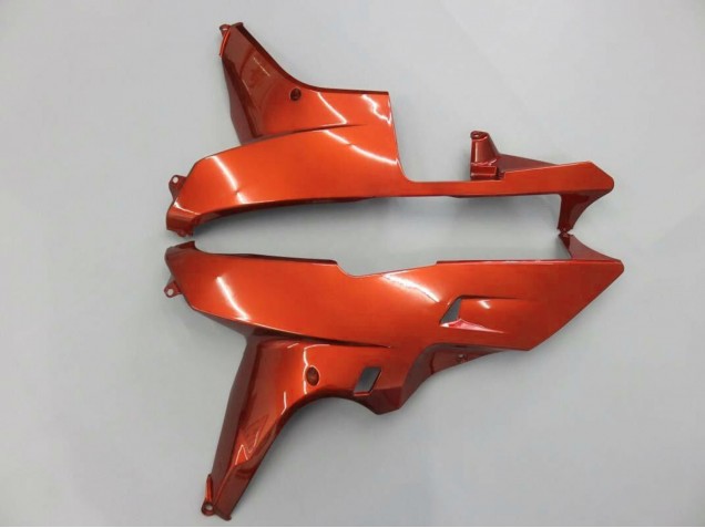 2007-2008 Honda CBR600RR Motorcycle Fairing Kits - Orange Matte Black Canada