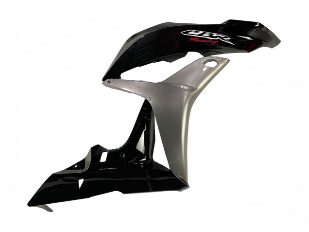 2007-2008 Honda CBR600RR Motorcycle Fairing Kits - Silver Glossy Black Canada
