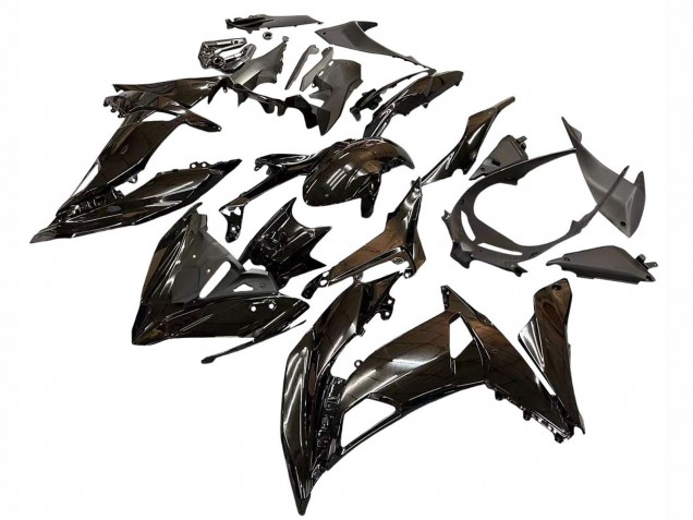 2017-2019 Kawasaki Ninja 650 EX650 Motorcycle Fairings - Glossy Black Canada