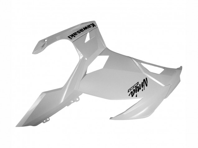 2018-2024 Kawasaki Ninja 400 Motorcycle Fairings - Glossy White Canada