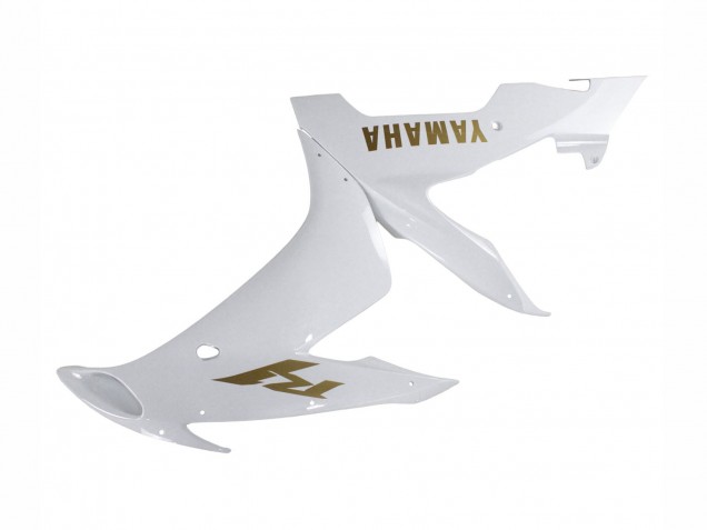 2004-2006 Yamaha YZF 1000 R1 Motorcycle Fairings - White Gold Decals Canada