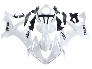 2004-2006 Yamaha YZF 1000 R1 Motorcycle Fairings - Pearl White Black Decals Canada