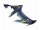 2004-2006 Yamaha YZF 1000 R1 Motorcycle Fairings - Dark Blue Gold Decals Canada
