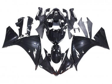 2012-2014 Yamaha YZF 1000 R1 Motorcycle Fairings - Glossy Black Canada