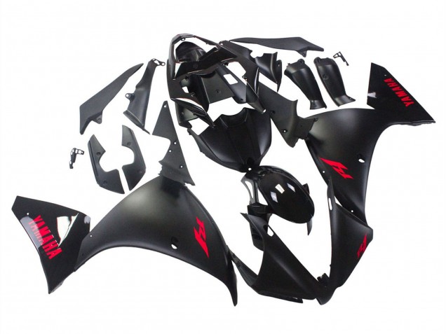 2012-2014 Yamaha YZF 1000 R1 Motorcycle Fairings - Glossy Black Matte Black Red Canada