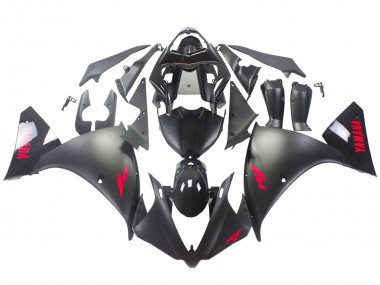 2012-2014 Yamaha YZF 1000 R1 Motorcycle Fairings - Glossy Black Matte Black Red Canada