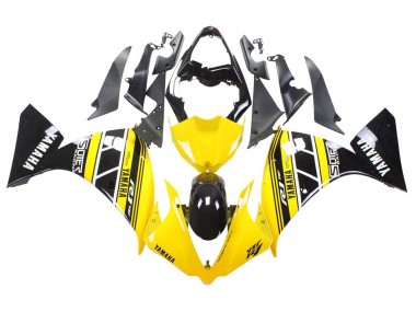 2012-2014 Yamaha YZF 1000 R1 Motorcycle Fairings - Yellow White Black Canada