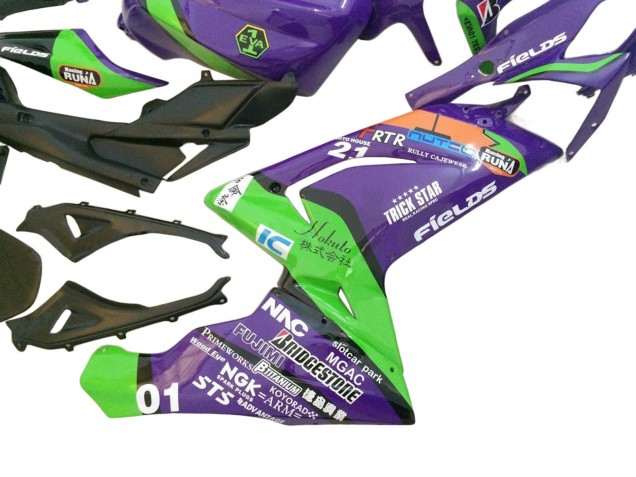 2006-2011 Aprilia RS125 Motorcycle Fairings - Purple Green Red Canada
