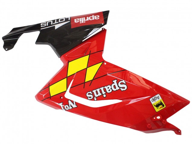 2006-2011 Aprilia RS125 Motorcycle Fairings - Red White Yellow Black Canada