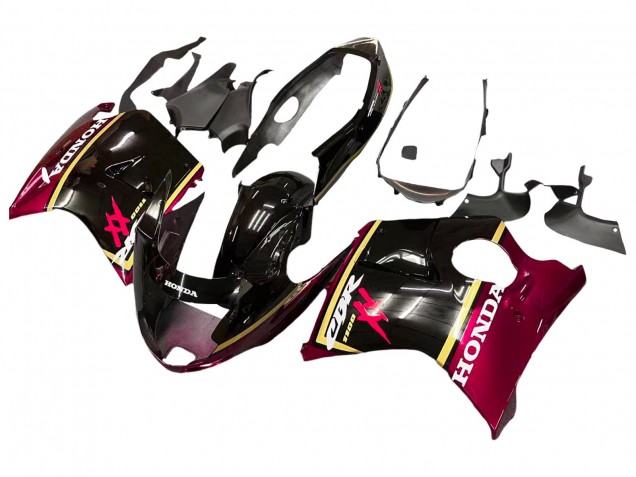 1996-2007 Honda CBR1100XX Blackbird Motorcycle Fairings - Glossy Black Red Yellow Canada