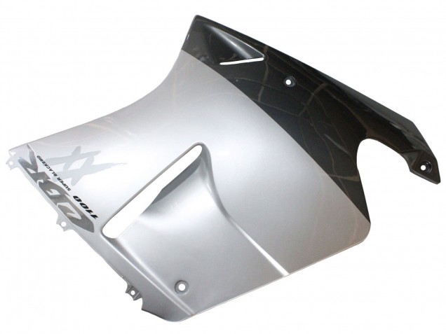 1996-2007 Honda CBR1100XX Blackbird Motorcycle Fairings - Silver Grey Canada