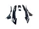 1991-1994 Honda CBR600 F2 Motorcycle Fairings - Silver Glossy Black Canada