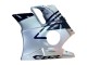 1991-1994 Honda CBR600 F2 Motorcycle Fairings - Silver Glossy Black Canada