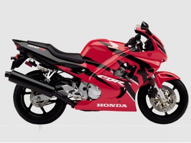 1997-1998 Honda CBR600 F3 Motorcycle Fairing - Red Glossy Black Canada