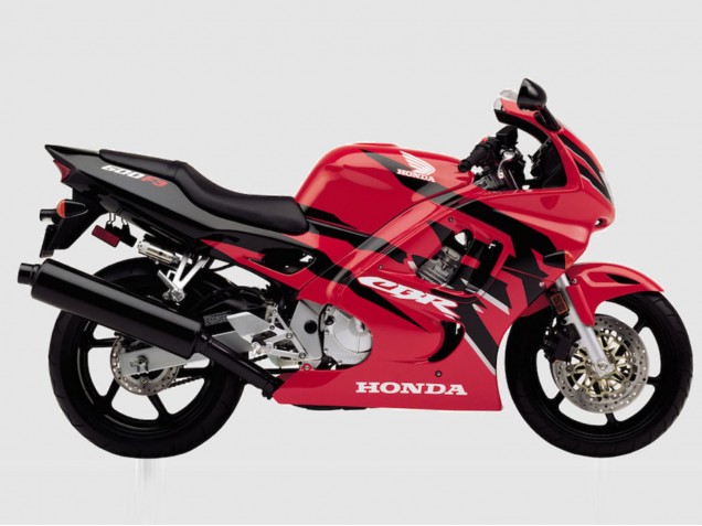 1997-1998 Honda CBR600 F3 Motorcycle Fairing - Red Glossy Black Canada