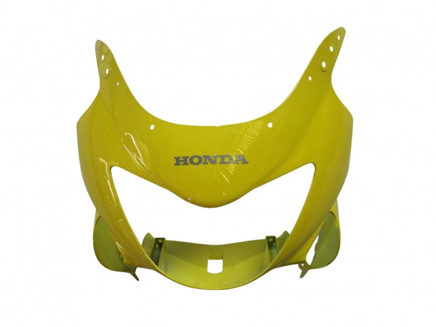 1999-2000 Honda CBR600 F4 Motorcycle Fairings - Yellow Glossy Black Canada