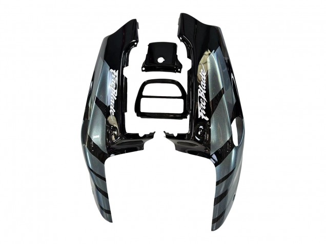 1992-1993 Honda CBR900RR 893 Motorcycle Fairings - Silver Glossy Black Canada