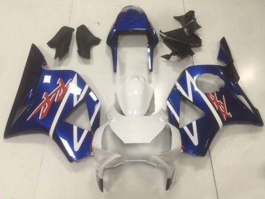 1994-1995 Honda CBR900RR 893 Motorcycle Fairings - White Blue Glossy Black Canada