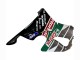1996-1997 Honda CBR900RR 893 Motorcycle Fairings - White Green Grey Glossy Black Castrol Canada