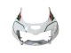 1996-1997 Honda CBR900RR 893 Motorcycle Fairings - White Green Grey Glossy Black Castrol Canada