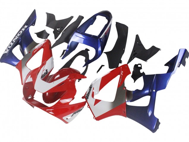 2000-2001 Honda CBR900RR 929 Motorcycle Fairings - Silver Red Blue Canada