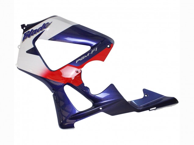 2000-2001 Honda CBR900RR 929 Motorcycle Fairings - White Red Blue Canada