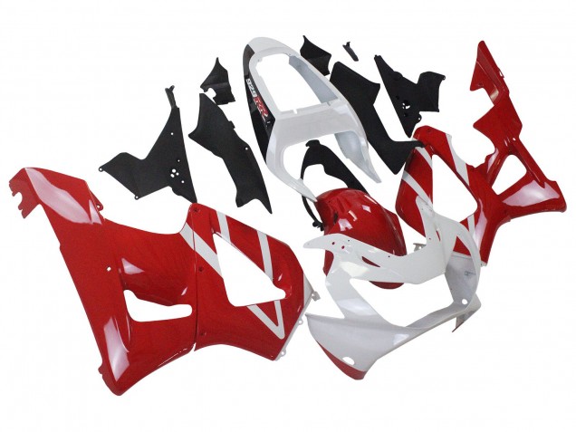 2000-2001 Honda CBR900RR 929 Motorcycle Fairings - White Red Canada
