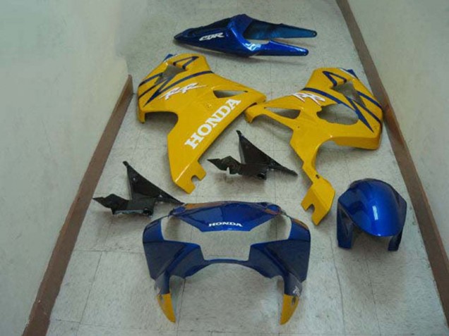 2002-2003 Honda CBR900RR 954 Motorcycle Fairings - Blue Yellow Canada