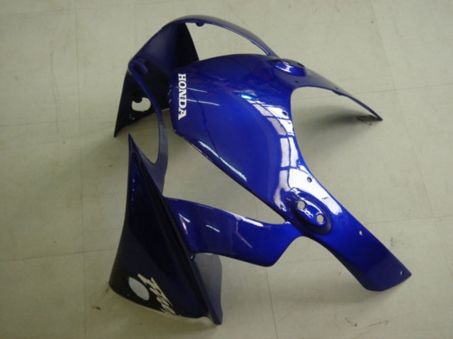 2002-2003 Honda CBR900RR 954 Motorcycle Fairing Kits - Blue Glossy Black Canada