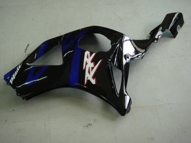 2002-2003 Honda CBR900RR 954 Motorcycle Fairing Kits - Blue Glossy Black Canada