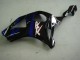 2002-2003 Honda CBR900RR 954 Motorcycle Fairing Kits - Blue Glossy Black Canada