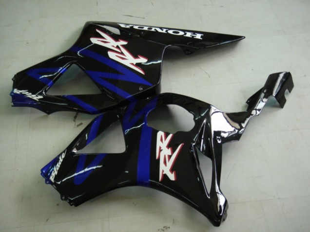 2002-2003 Honda CBR900RR 954 Motorcycle Fairing Kits - Blue Glossy Black Canada