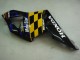 2002-2003 Honda CBR900RR 954 Motorcycle Fairings - Blue Yellow Glossy Black Telefonica MoviStar Castrol Canada