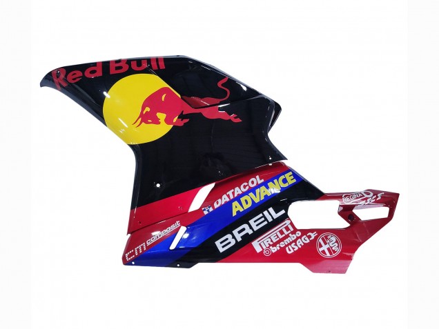 2007-2014 Ducati 848/1098/1198 Motorcycle Fairings - Glossy Black Yellow Blue Red Bull Canada