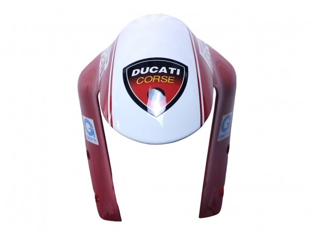 2007-2014 Ducati 848/1098/1198 Motorcycle Fairings - White Red Glossy Black Valsir Xerox Canada