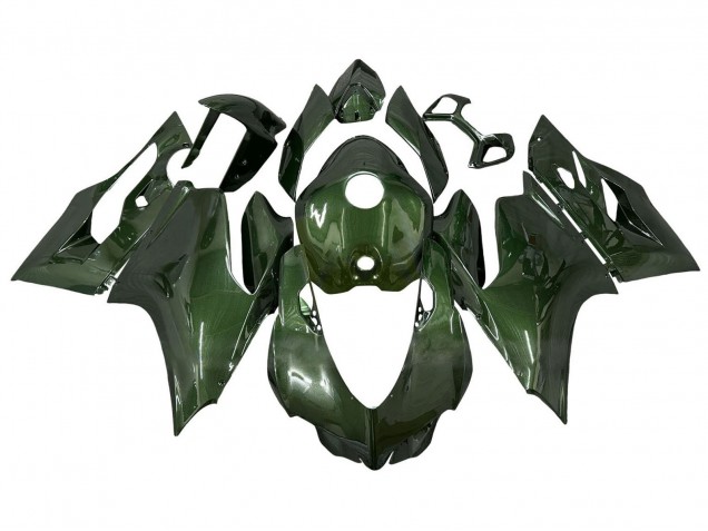 2011-2014 Ducati Panigale 899/1199 Motorcycle Fairings - Glossy Dark Green Canada
