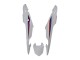 2013-2015 Honda CBR500R Motorcycle Fairings - White Red Blue HRC Canada