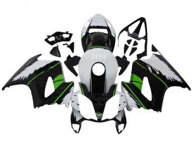 2002-2013 Honda VFR 800 Motorcycle Fairings - White Green Glossy Black Canada