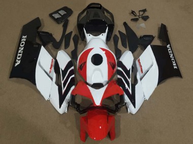 2004-2005 Honda CBR1000RR Motorcycle Fairing - White Red Matte Black Canada
