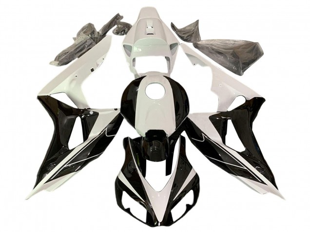 2006-2007 Honda CBR1000RR Motorcycle Fairings - Pearl White Glossy Black Canada
