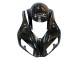 2006-2007 Honda CBR1000RR Motorcycle Fairings - Glossy Black Gold SevenStars Canada