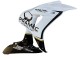 2006-2007 Honda CBR1000RR Motorcycle Fairings - White Glossy Black Pramac Canada