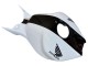 2006-2007 Honda CBR1000RR Motorcycle Fairings - White Glossy Black Pramac Canada