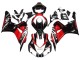 2006-2007 Honda CBR1000RR Motorcycle Fairings - Red Glossy Black Canada