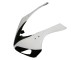 2006-2007 Honda CBR1000RR Motorcycle Fairing Kits - White Glossy Black Canada