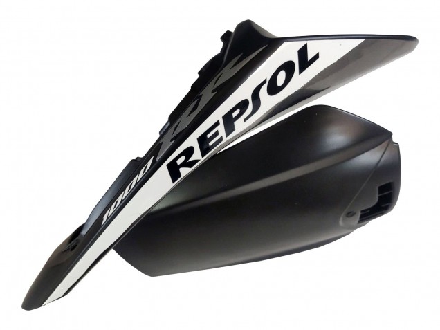 2008-2011 Honda CBR1000RR Motorcycle Fairings - Silver Matte Black Repsol Canada