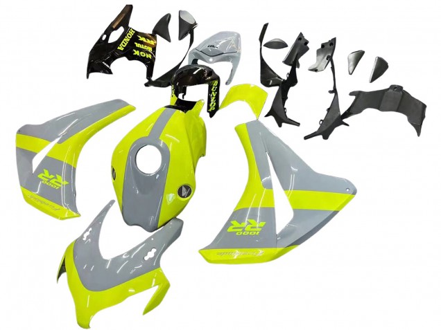 2008-2011 Honda CBR1000RR Motorcycle Fairings - Nardo Grey Fluorescent Green Canada