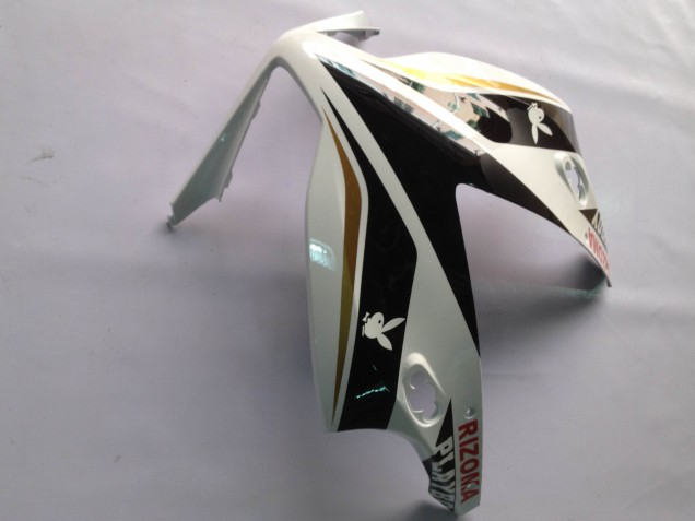 2012-2016 Honda CBR1000RR Motorcycle Fairings - White Glossy Black Rizoma Playboy Canada