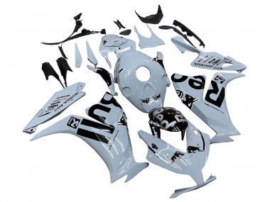 2012-2016 Honda CBR1000RR Motorcycle Fairings - Light Grey Glossy Black Red Bull Canada